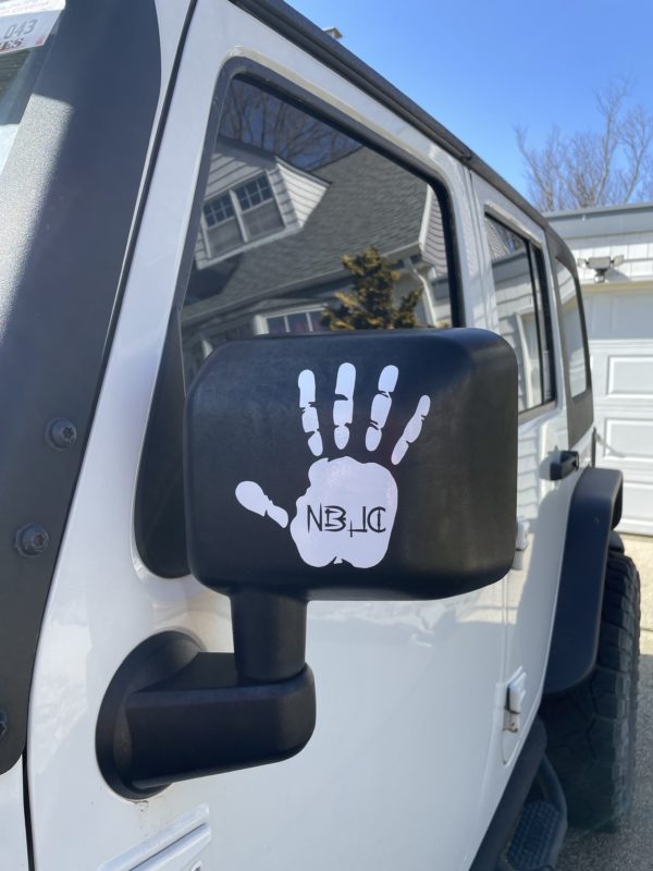 NBJC "Jeep Wave" Decal (Set of two) - Image 5