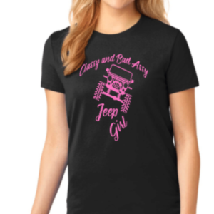 “Classy and Bad Assy Jeep Girl” T-Shirt