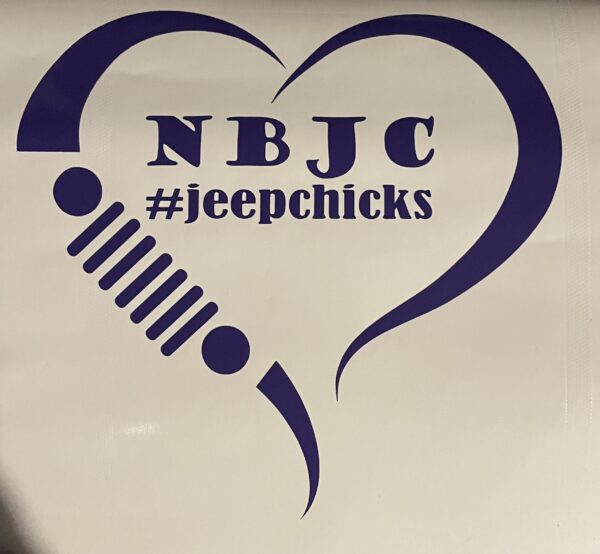 NBJC #Jeepchicks decal