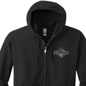Vintage Style NBJC Zippered Hoodie