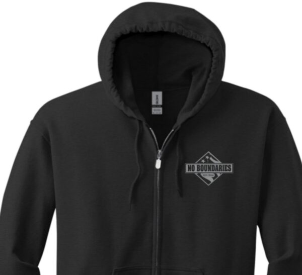 Vintage Style NBJC Zippered Hoodie (XJ Edition) - Image 2