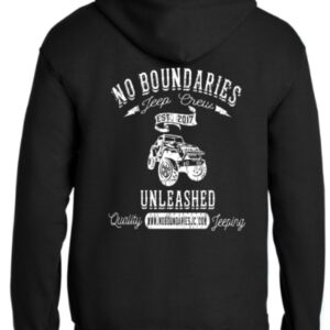 Vintage Style NBJC Zippered Hoodie
